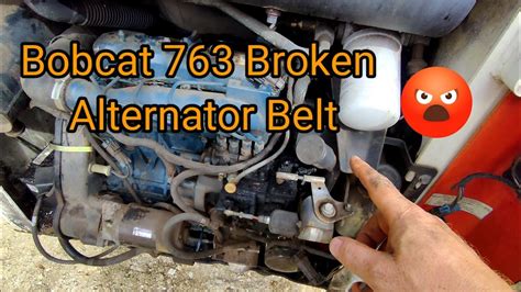 bobcat alternator belt 763